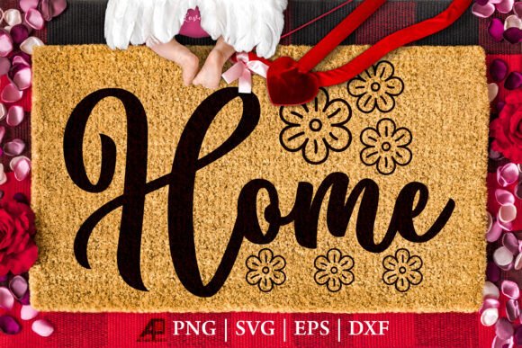 Doormat Quote Home SVG PNG Design