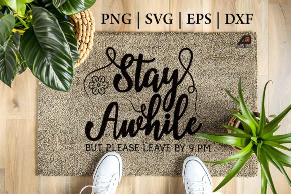 Doormat Quote SVG PNG Design